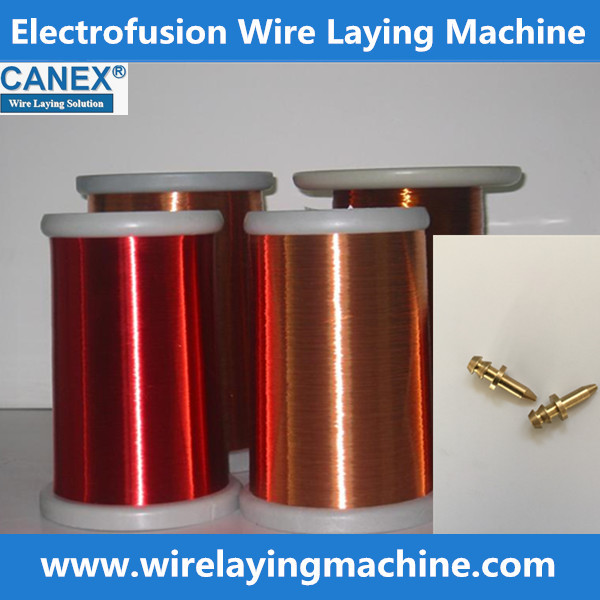 poly electrofusion fitting wire laying machine