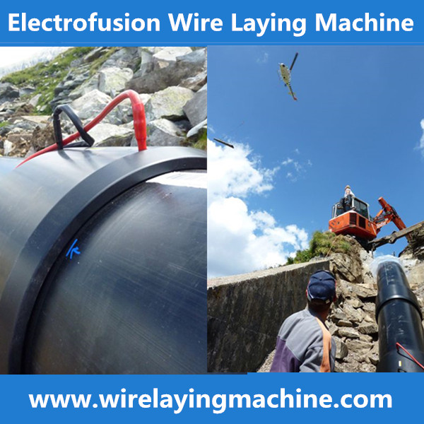 CX-160/400ZF HDPE Electrofusion Wire Laying Machine -polyethylene tapping machine