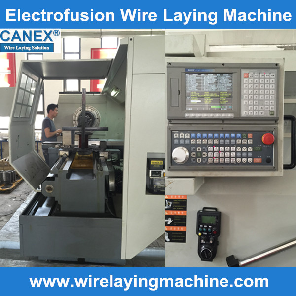 PE electrofusion fittings wire layingElectrofusion coupling wire