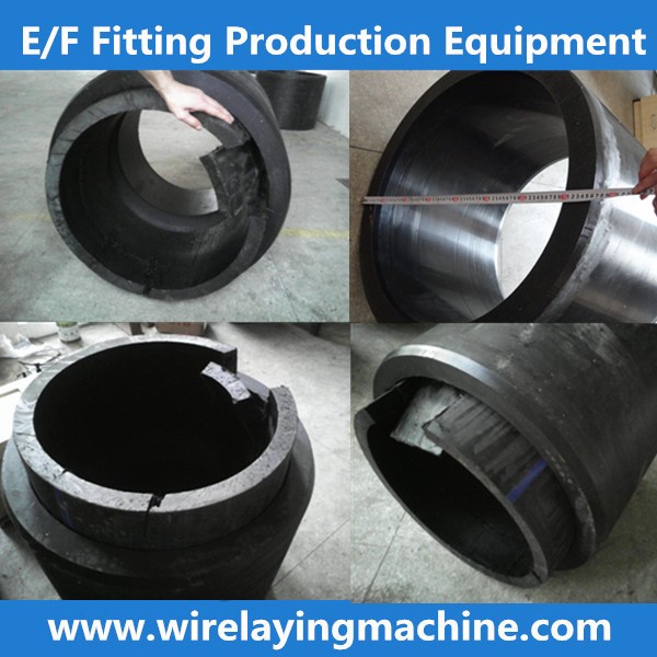 PE electrofusion fittings wire layingElectrofusion coupling wire