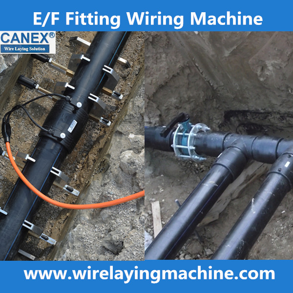 PE electrofusion fittings wire layingElectrofusion coupling wire