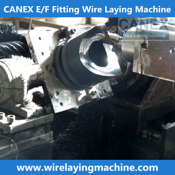 PE electrofusion fittings wire layingElectrofusion coupling wire