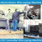 Delta CNC Electro Fusion Wire Laying Machine-PE Electro Fusion Fittings Equipment