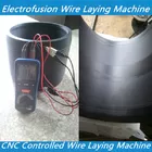 Electrofusion pad wire laying machine-PE Electro Fusion Fittings Equipment