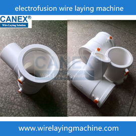 PPR ISO 15874 Electro fusion fittings wire laying machine