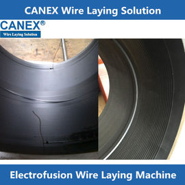 poly electrofusion fitting wire laying machine