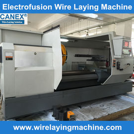 Polyethelyne hdpe pipe fittings  WIRE LAYING MACHINE