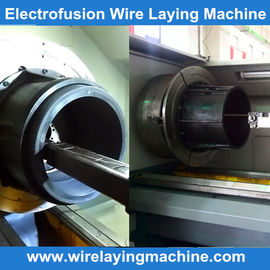 Polyethelyne hdpe pipe fittings  WIRE LAYING MACHINE