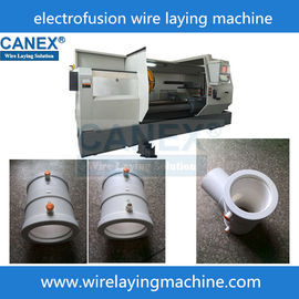 horizental cnc automatic polyethylene fittings wire laying machine canex wire laying machine for electrofusion