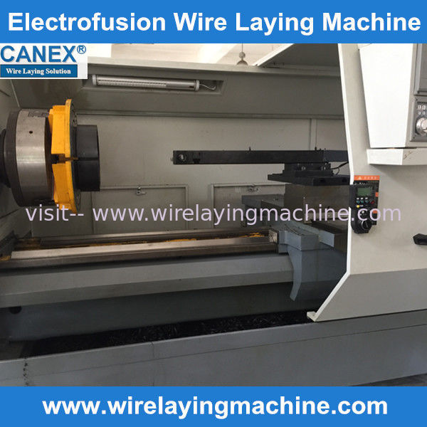 equipment for production electro fusion fitting - canex electrofusion fittings wire laying