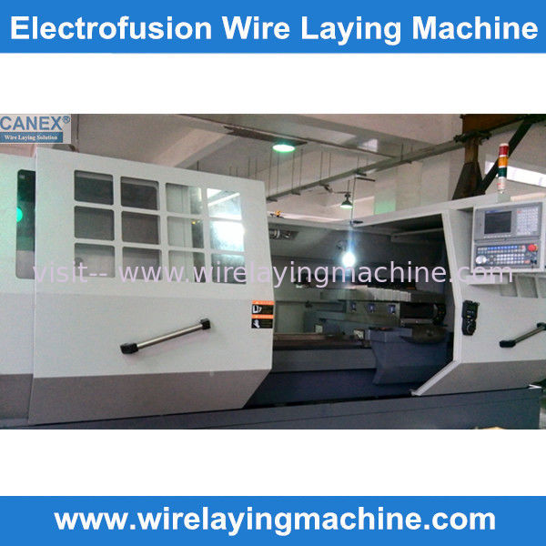 electrofusion coupling wire laying machine - equipment for wire laying -машина електрофусион провода