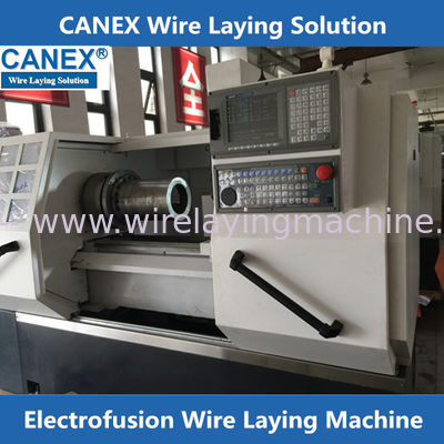 Electrofusion wire laying machine fot PE PPR PP PERT fittngs.